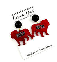 Load image into Gallery viewer, ATL GA Bulldog Set of 6 Earrings
