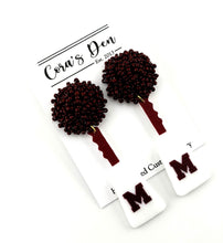 Load image into Gallery viewer, ATL MS State Bulldog Earrings - Set of 6