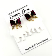 Load image into Gallery viewer, ATL MS State Bulldog Earrings - Set of 6