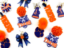Load image into Gallery viewer, ATL AU Tigers Earrings - Set of 6