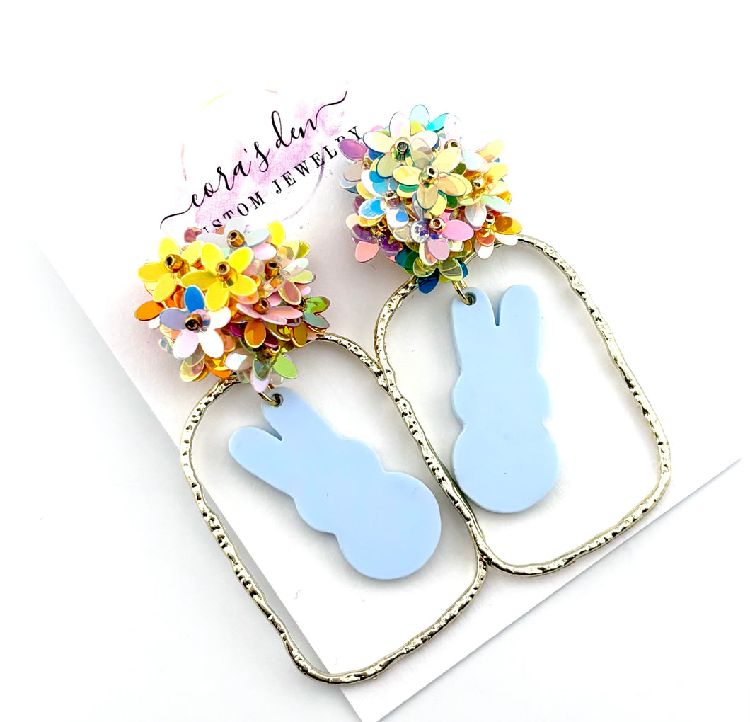 Easter Peep Earrings - Set of 3