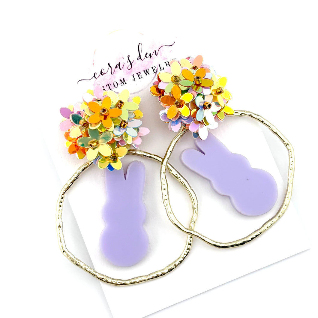Easter Peep Earrings - Set of 3