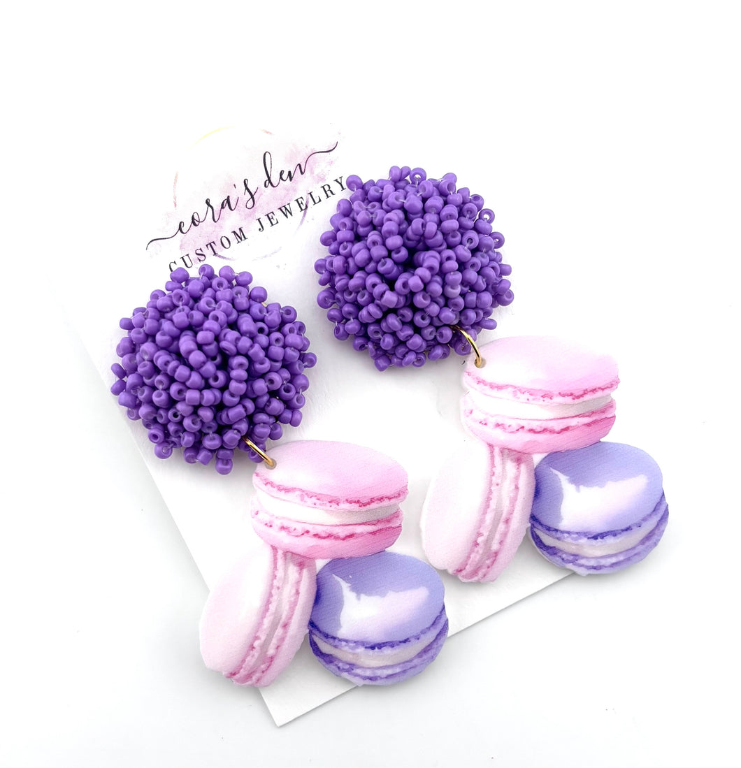 Macaroon Earrings - Set of 3