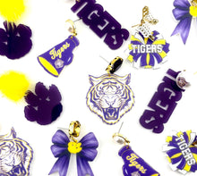 Load image into Gallery viewer, ATL LSU Tigers Earrings - Set of 6
