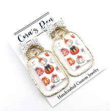 Load image into Gallery viewer, Fall Pumpkin Earrings - Set of 6
