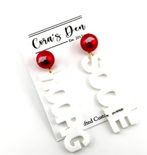 Load image into Gallery viewer, ATL AR Razorbacks Set of 6 Earrings
