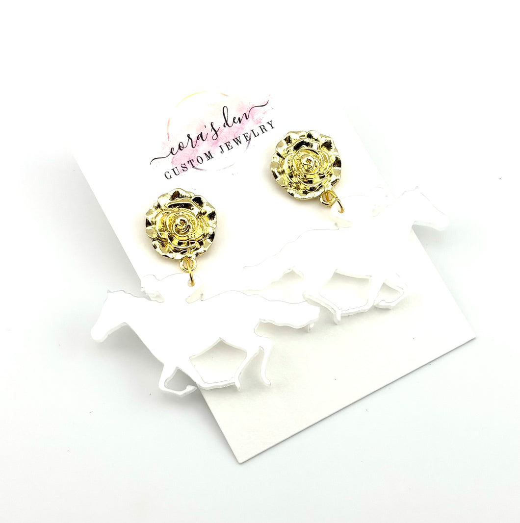 Racing Horse Earrings