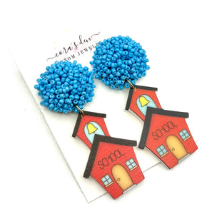 School House Earrings