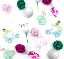 Load image into Gallery viewer, ATL Golf Set of 6 Earrings
