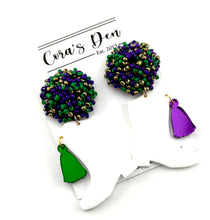 Load image into Gallery viewer, ATL Mardi Gras Set of 6 Earrings
