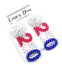 Load image into Gallery viewer, ATL Patriotic Stars Collection Earrings - Set of 6

