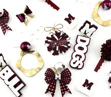 Load image into Gallery viewer, ATL MS State Bulldog Earrings - Set of 6

