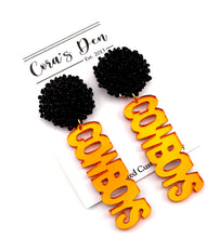 Load image into Gallery viewer, ATL OSU Cowboys Set of 6 Earrings
