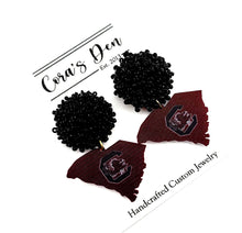 Load image into Gallery viewer, ATL USC Gamecocks Earrings - Set of 6
