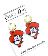 Load image into Gallery viewer, ATL OSU Cowboys Set of 6 Earrings
