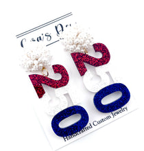 Load image into Gallery viewer, ATL Patriotic Stripes Collection Earrings - Set of 6
