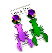 Load image into Gallery viewer, ATL Mardi Gras Set of 6 Earrings
