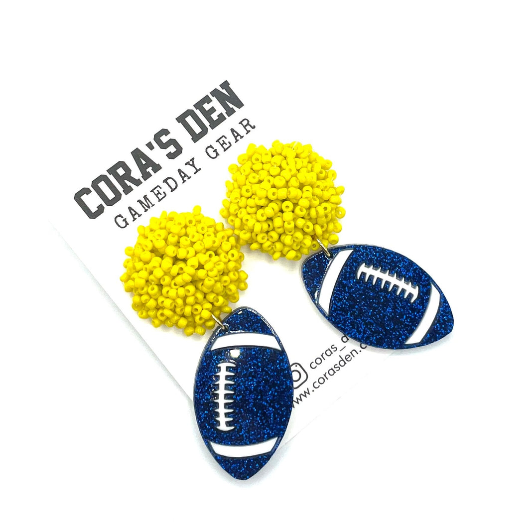 Football Earrings