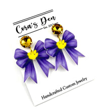 Load image into Gallery viewer, ATL LSU Tigers Earrings - Set of 6
