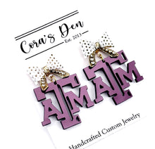 Load image into Gallery viewer, Texas A&amp;M Aggies Earrings Set of 6
