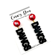 Load image into Gallery viewer, ATL GA Bulldog Set of 6 Earrings
