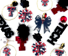 Load image into Gallery viewer, ATL Texas Tech Set of 6 Earrings
