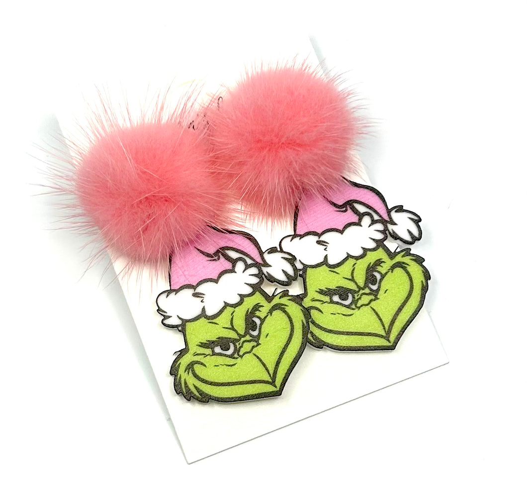 Grinch Earrings