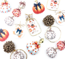Load image into Gallery viewer, Fall Pumpkin Earrings - Set of 6

