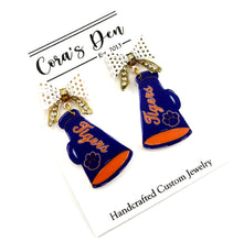Load image into Gallery viewer, ATL AU Tigers Earrings - Set of 6
