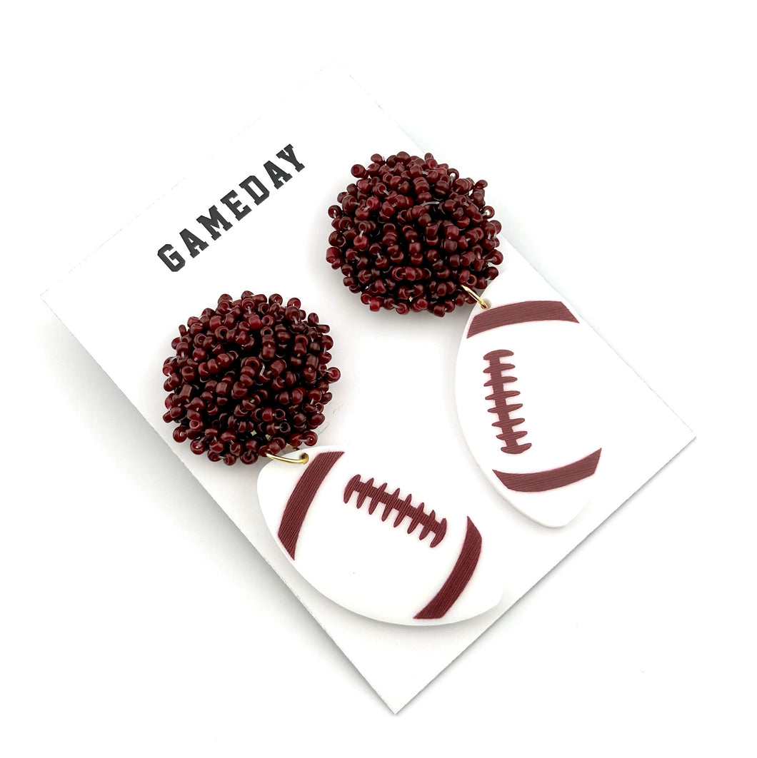 Football Earrings