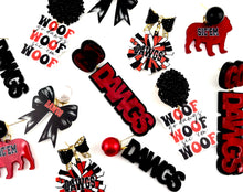 Load image into Gallery viewer, ATL GA Bulldog Set of 6 Earrings
