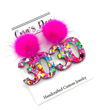 Load image into Gallery viewer, ATL HAPPY Birthday Set of 6 Earrings
