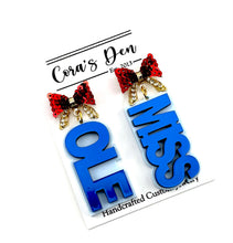 Load image into Gallery viewer, ATL Ole Miss Earrings Toddy Collection - Set of 6
