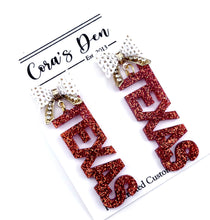 Load image into Gallery viewer, ATL TX Longhorns Set of 6 Earrings
