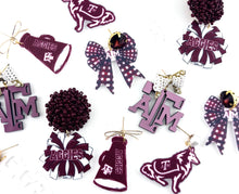 Load image into Gallery viewer, Texas A&amp;M Aggies Earrings Set of 6
