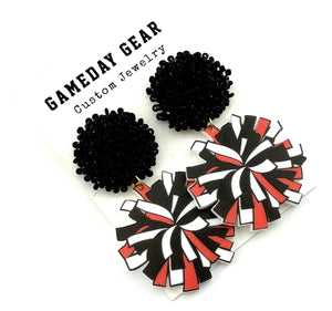 Cheer Pom Earrings