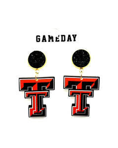 Texas Tech Earrings