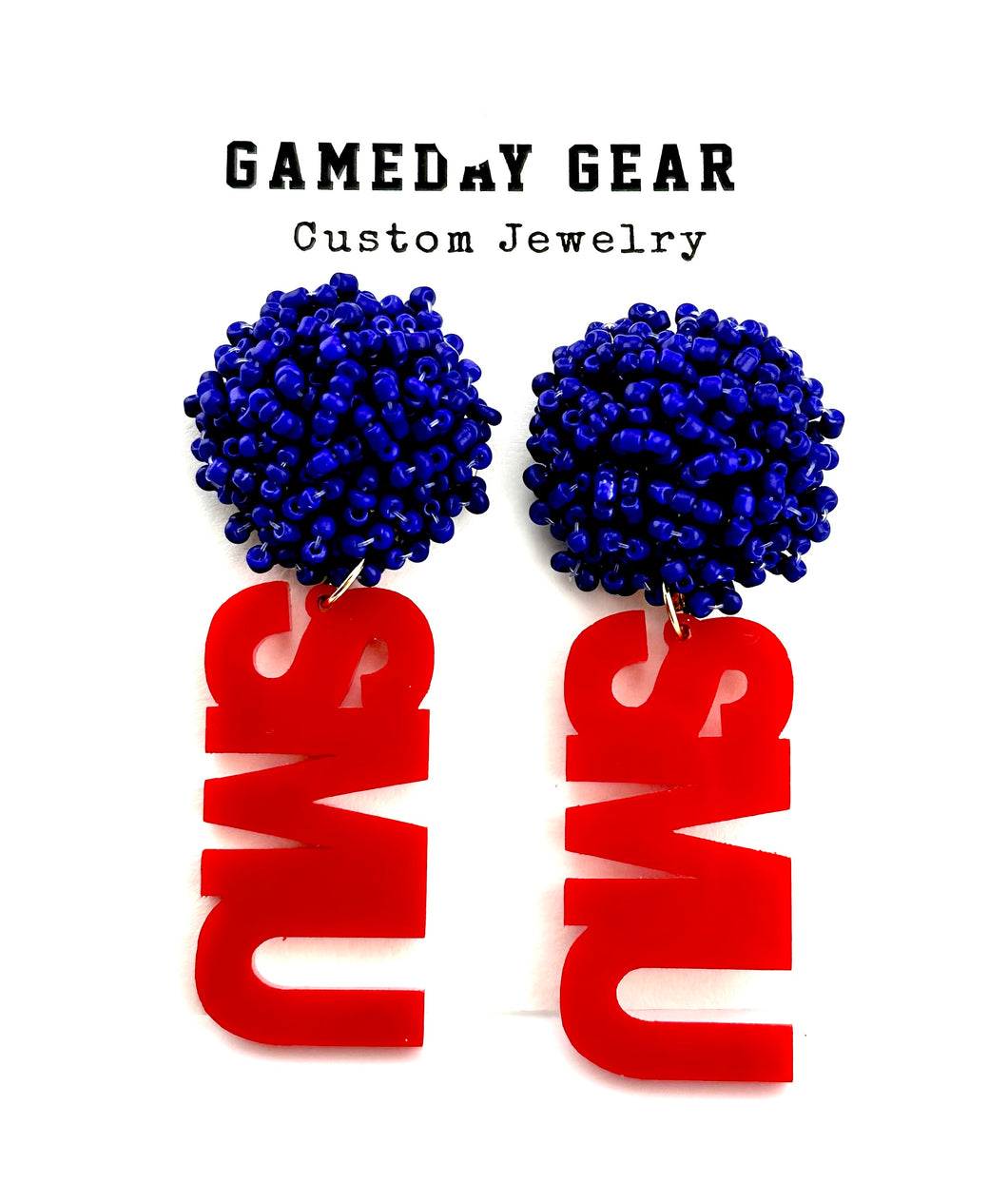 SMU Earrings