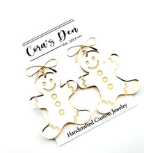 Load image into Gallery viewer, ATL Black Gold Christmas Set of 6 Earrings
