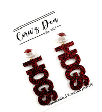 Load image into Gallery viewer, ATL AR Razorbacks Set of 6 Earrings
