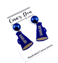 Load image into Gallery viewer, ATL Eagles Navy Set of 6 Earrings
