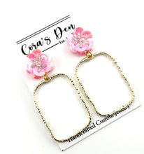 Load image into Gallery viewer, ATL Flower Frame Set of 6 Earrings

