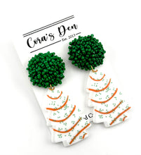 Load image into Gallery viewer, ATL Christmas Red Set of 6 Earrings
