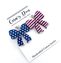 Load image into Gallery viewer, ATL Patriotic Stripes Collection Earrings - Set of 6
