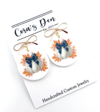 Load image into Gallery viewer, Fall Pumpkin Earrings - Set of 6
