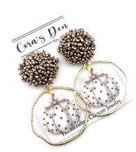 Load image into Gallery viewer, Fall Pumpkin Earrings - Set of 6
