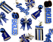 Load image into Gallery viewer, ATL Eagles Navy Set of 6 Earrings
