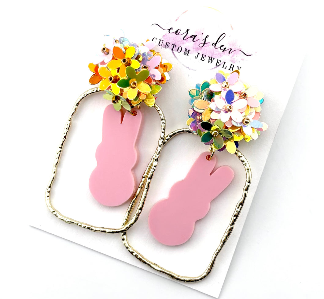 Easter Peep Earrings - Set of 3