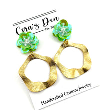 Load image into Gallery viewer, ATL Flower Frame Set of 6 Earrings

