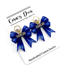 Load image into Gallery viewer, ATL Eagles Navy Set of 6 Earrings
